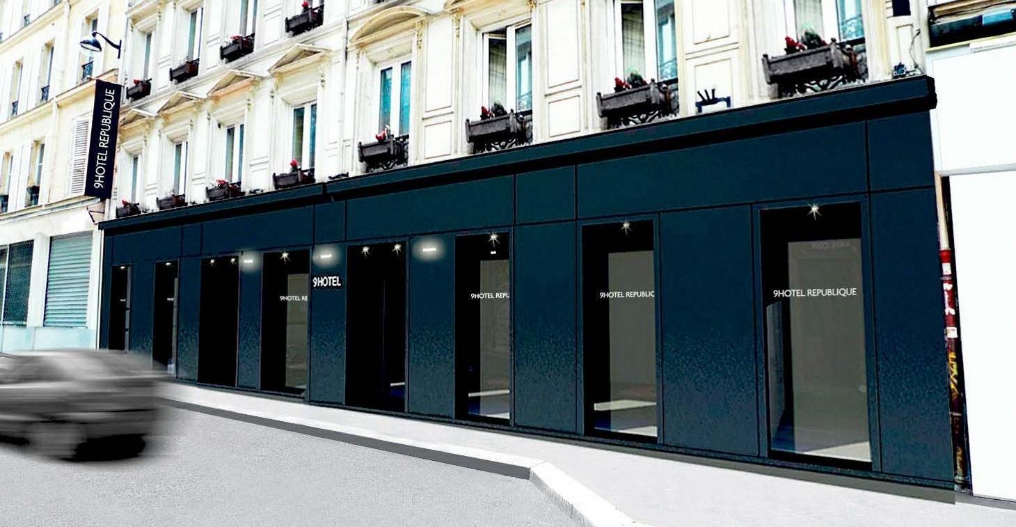 9Hotel Republique Párizs Kültér fotó
